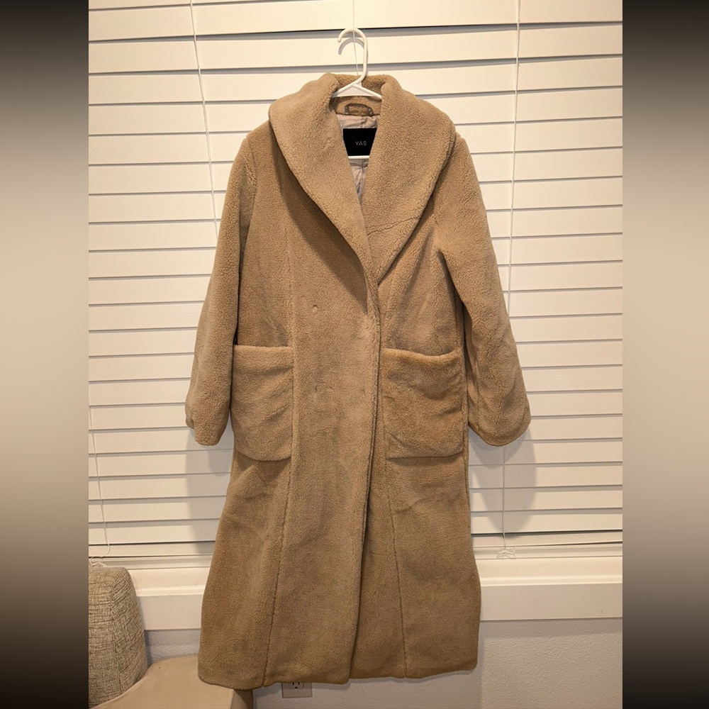 Ya Los Angeles Tan Teddy Jacket